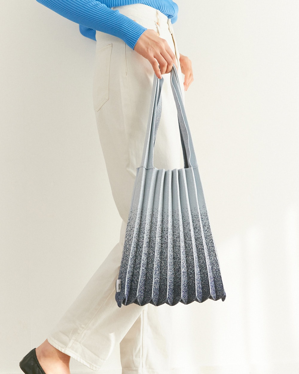韓國食品-[PLEATSMAMA] Shoulder Bag (Crossed-Strap))